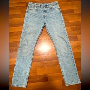 Levi’s women’s 501 s high rise skinny jeans 30W 30L